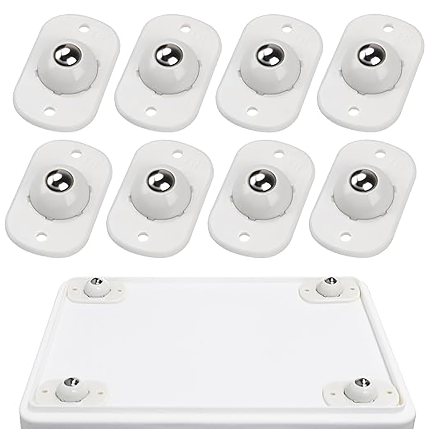 Kitchen Appliances - Ruote girevoli autoadesive da 8 pezzi/16