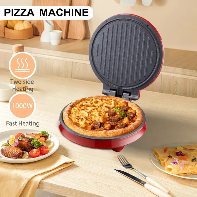 Mini Waffle Maker Machine - Macchina Elettrica per Pizza 110V, Piastra